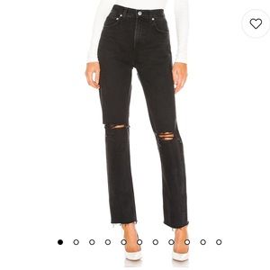 Agolde Cherie high rise straight jeans
